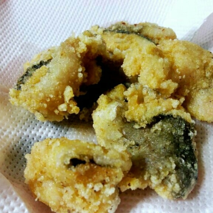 ニジマスの竜田揚げ カレー風味